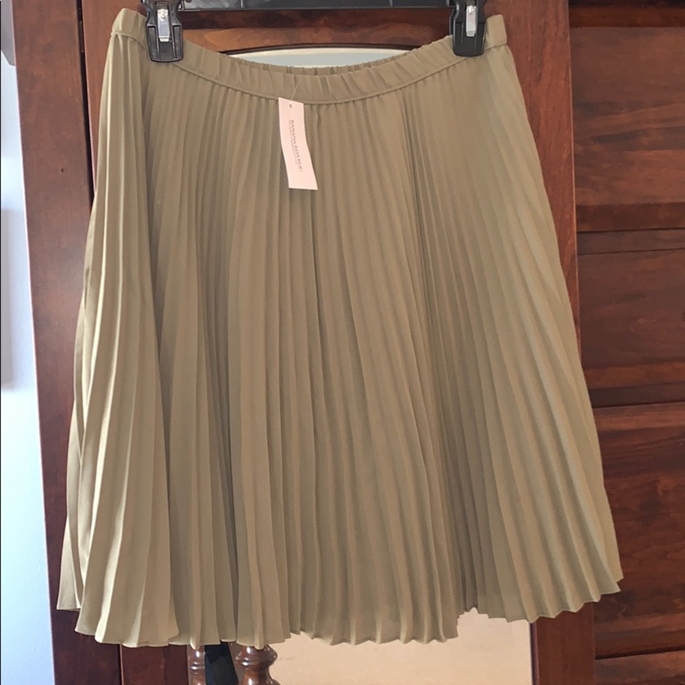 Banana Republic Green Skirt
